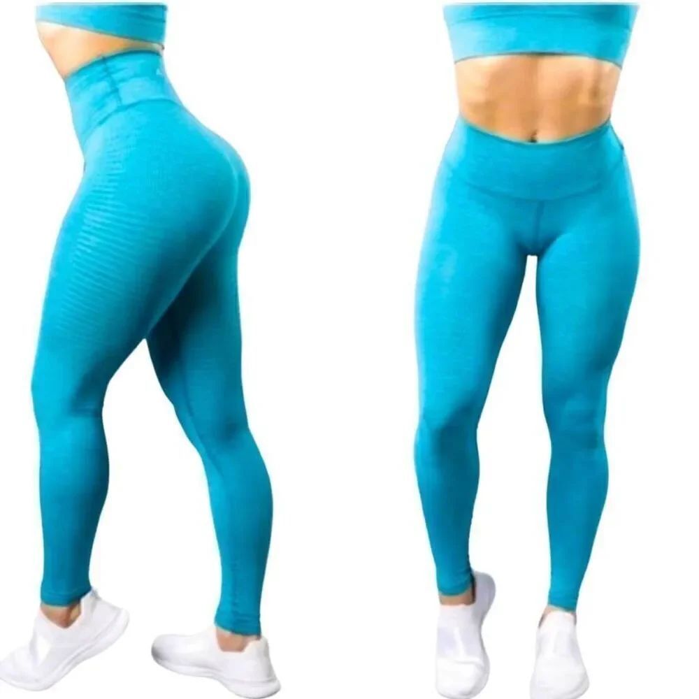 Alphalete Halo Seamless Leggings High Rise Size Small